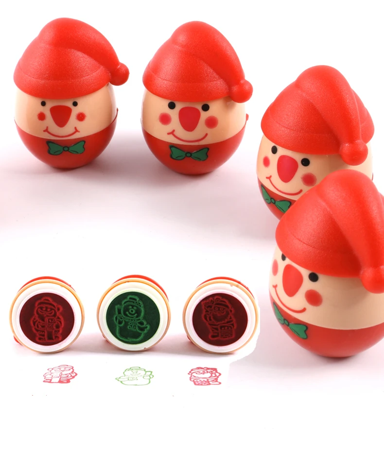 1 шт. детский пластиковый штамп Дед Мороз|Игрушечные штампы| |