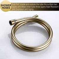 Bidet Sprayer ก๊อกน้ำร้อนและเย็นน้ำท่อห้องน้ำห้องครัว Smesiteli แปรงทองเหลืองมือถือติดผนังผสม 5