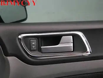 

BJMYCYY 4PCS/SET Stainless steel decorating frame in car door for ford focus mk2 2.5 2009-2013