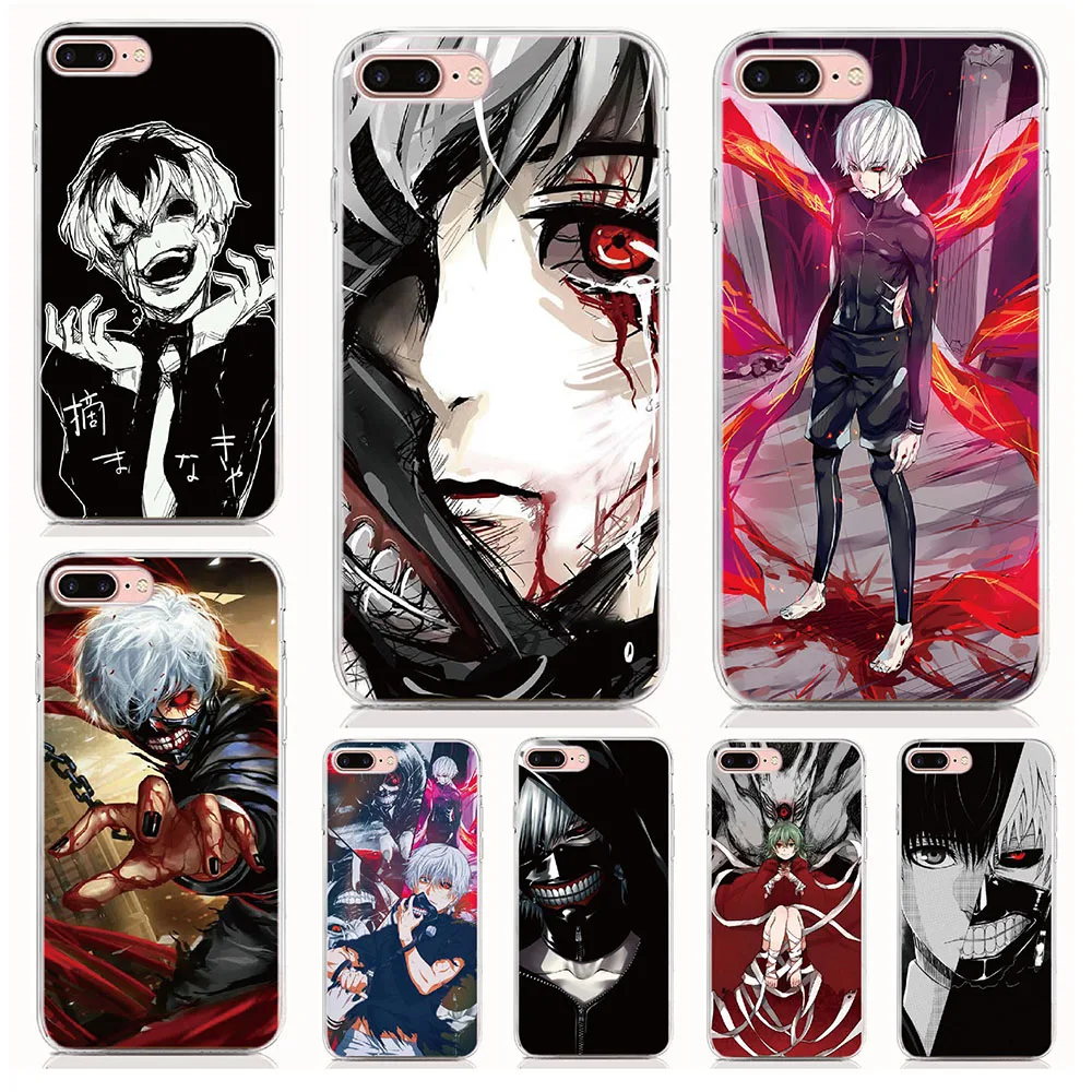 For BQ Aquaris Vsmart Active 1 plus JOY 1Plus case Soft Tpu Silicone Case Tokyo Ghouls Back Cover Protective Phone Cases | Мобильные