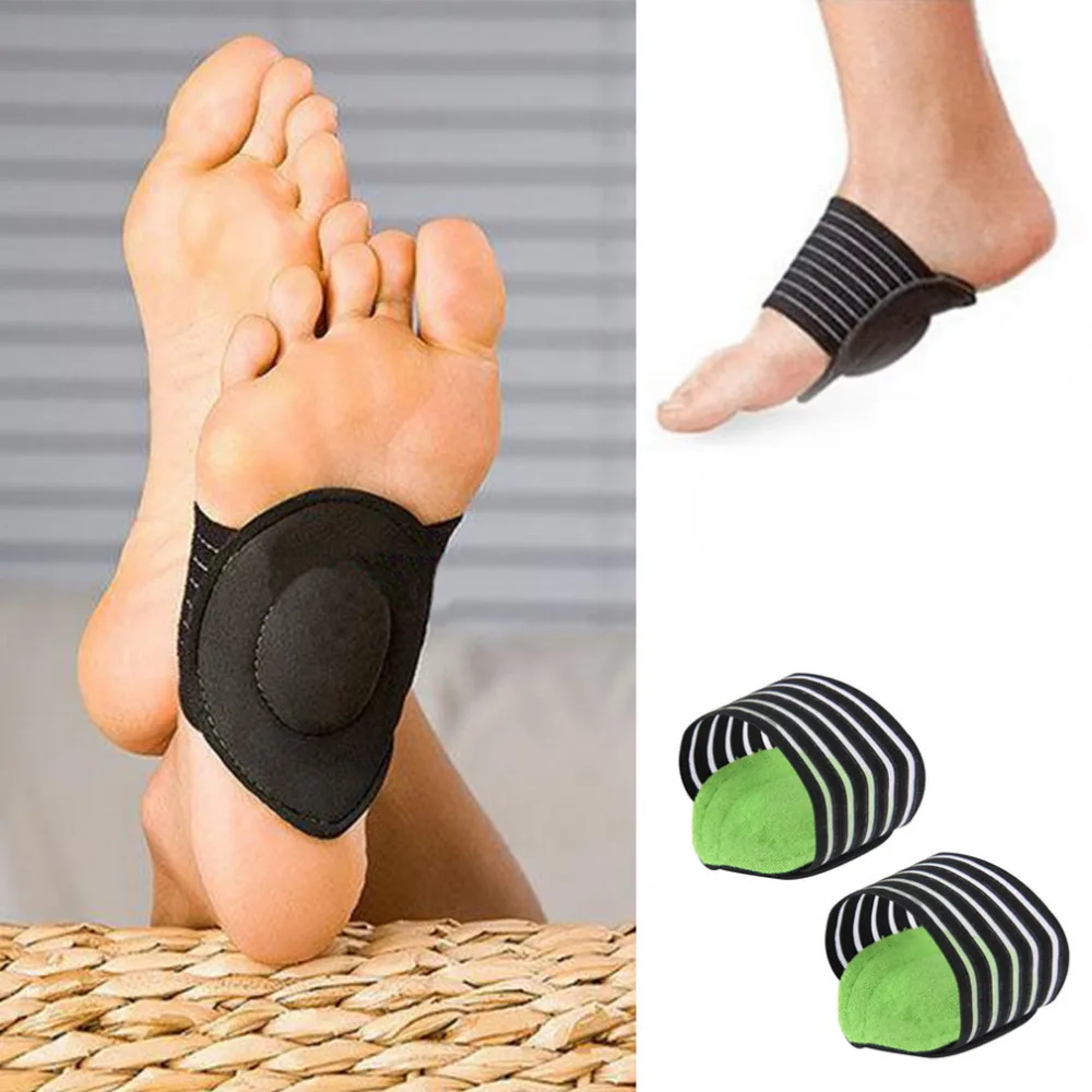 Foot Arch Support Plantar Fasciitis Heel Pain Aid Foot Run-up Pad Feet Cushioned Cushioned Shoes Insole Accessory foot massage
