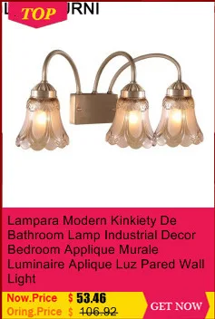 Deco лампа туалетный столик Lampara лестница Coiffeuse Avec Miroir Aplique De Pared спальня Led аппликация Murale светильник Настенный светильник