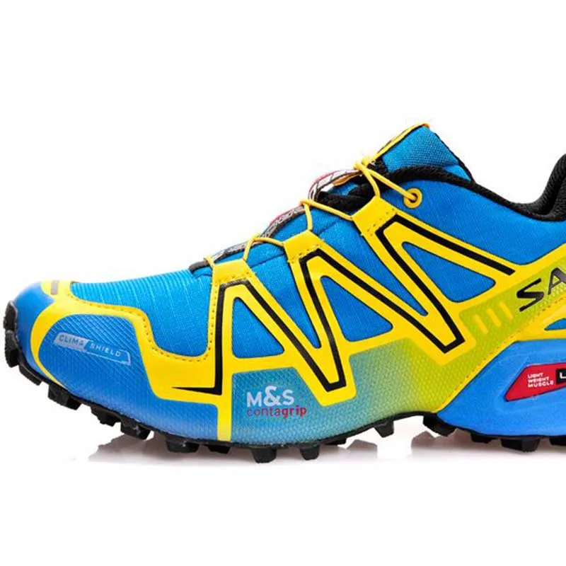 Gran oferta zapatos de la zapatilla de deporte de los hombres transpirable antideslizante resistente al desgaste al aire libre para caminar informal deporte de los hombres zapatos 40-46