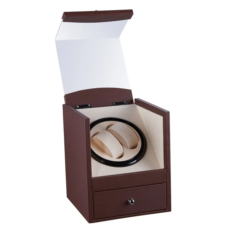 

Gorben Motor Shaker Watch Winder Jewelry Holder Display Automatic Mechanical Watch Winding Box PU Leather Storage Box Collection