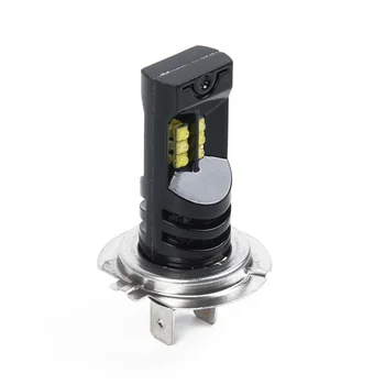 

2x Waterproof White 6000K H7 LED Car Headlight Fog Light Lamp 360° Beam DC 9-32V