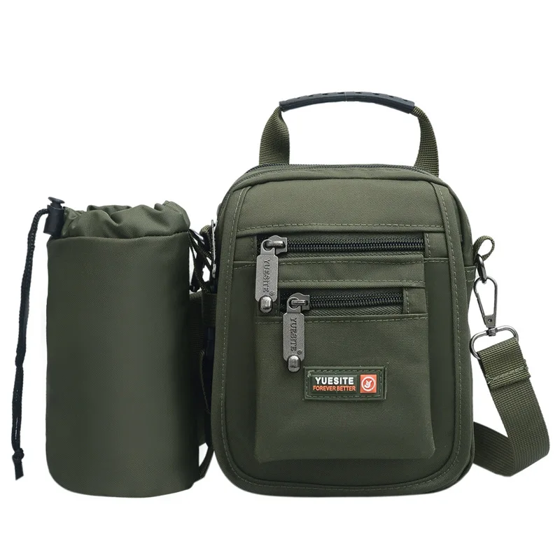 

Puimentiua Men Multifunctional Shoulder Bag Travel Handbag Storage Bags Outdoor Sports Bag Military Camping Hiking Bag