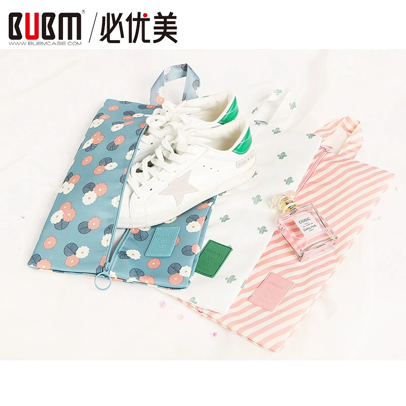 

BUBM Portable Waterproof Travel Shoe Bag , 4 Colors Storage Organizer Shoes Sorting Zipper Bag Dustproof Shoes Organizer