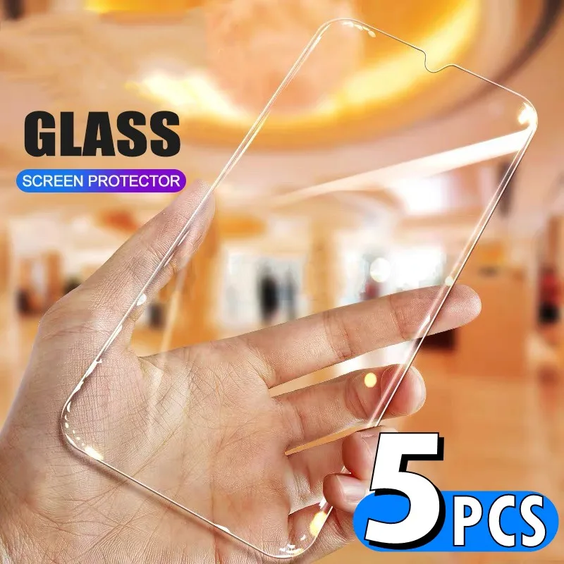 5 шт./лот Защитная пленка для экрана из закаленного стекла Xiaomi Pocophone F2 F1 9 se 8 A3 A1 A2 Lite