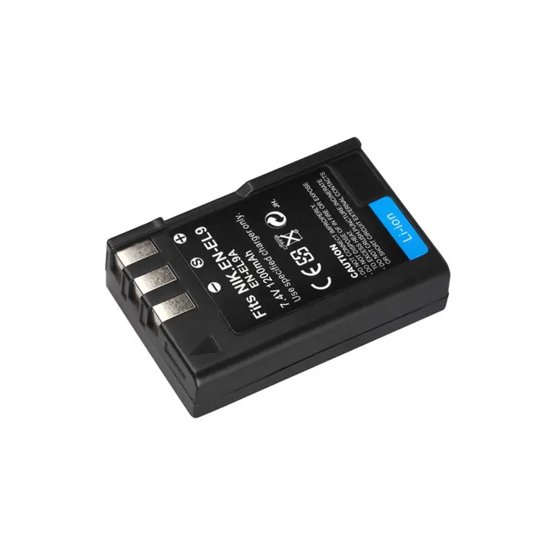 IG-для Nikon EN-EL9 7,2 V 1200mAh батарея 2+ ЖК-дисплей USB зарядное устройство+ USB кабель