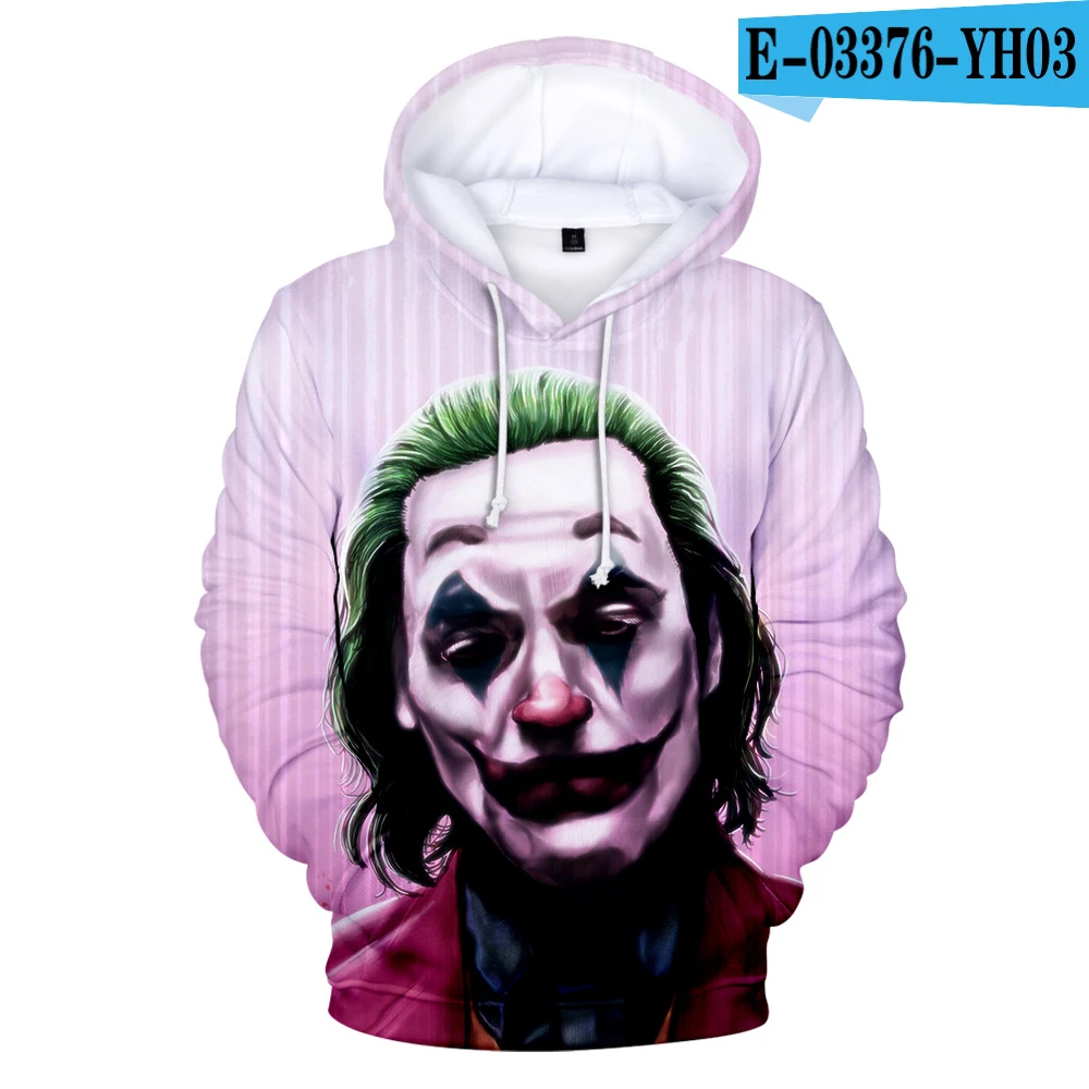 Новинка haha joker 3D Kpop Толстовка с принтом толстовки для мужчин/wo мужские осенние уличные толстовки свитшот для пар - Цвет: 3D