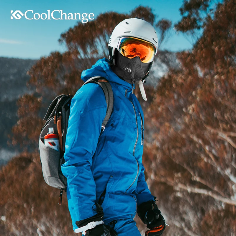 CoolChange велосипедная маска для лица шапка зимняя термальная флисовая лыжного