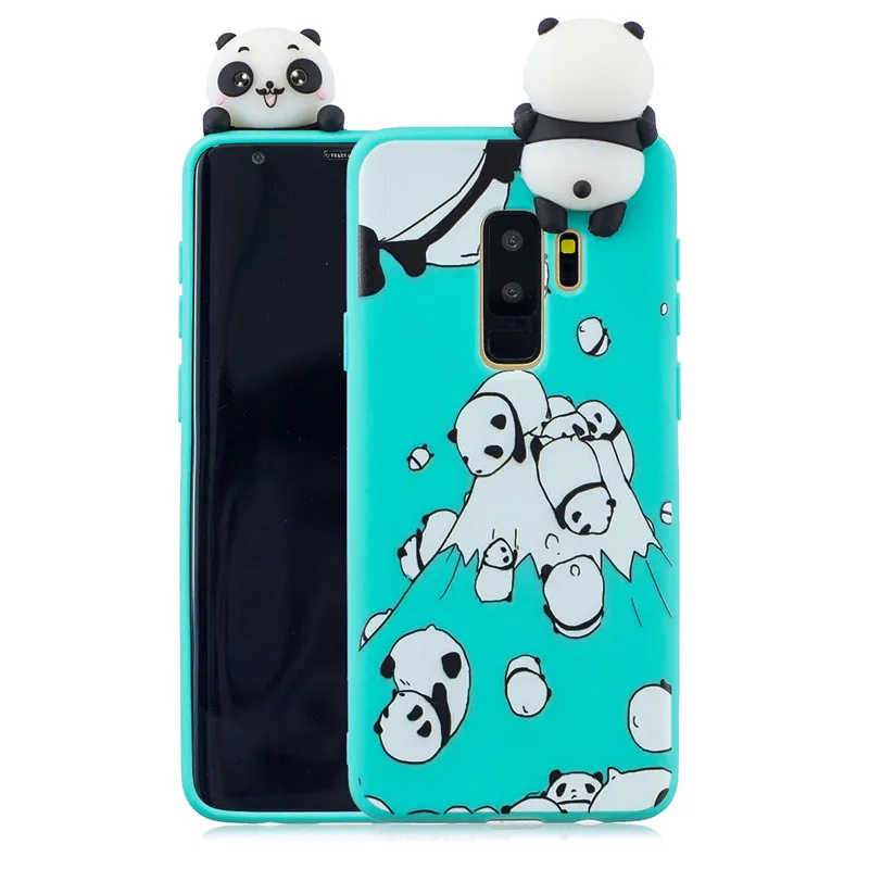 3D мягкий чехол с мультяшным рисунком для Samasung S8 S9 S10 Plus S7 A10 A20 A20E A30 A50 A70 A10S A20S A30S A50S J3