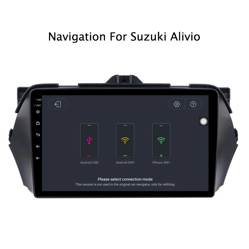 Ectwodvd 9 дюймов Andriod 8,1 автомобильный DVD gps для Suzuki Alivio Ciaz- 4G Оперативная память 64G Встроенная память CarPlay DSP 4 аппарат не привязан к оператору сотовой связи с WI-FI