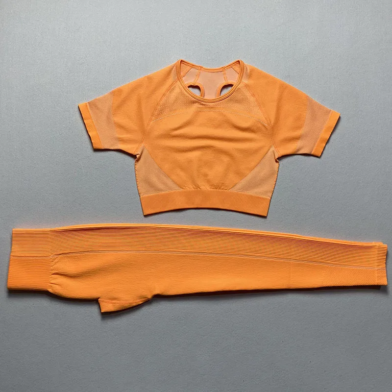 Комплект из 2 предметов для спортзала одежда фитнеса спортивная Женский