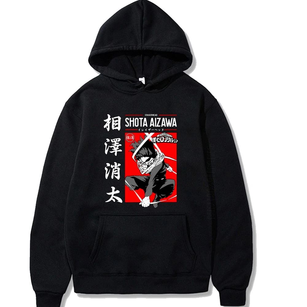 

My Hero Academia Aizawa Shota Printing Men/Women Hoodie Long Sleeve Crew Neck Fashion Designer Streetwear