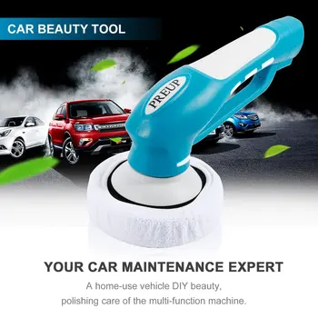 

Multi Purpose Home Electric Powerful Handheld Car Beauty Tool with Rechargeable Battery Wax / Polishing/ Cleaning Brush