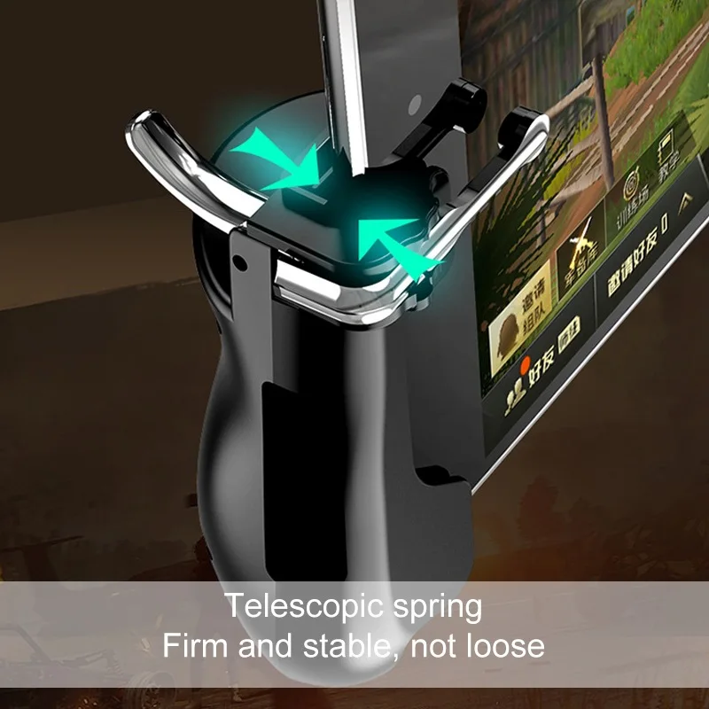H2 Jedi Survival Wilderness Action Four Fingers Linked Quick Shot Button Gamepad Game Controller Joystick for Mobile Phone