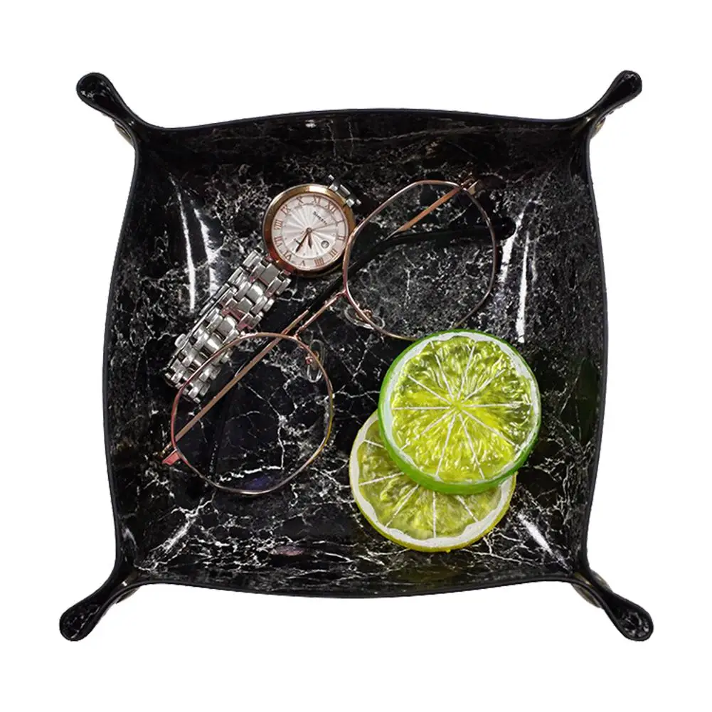  ߷ Ʈ  Nightstand ũž 巹  Catchall Ʈ Ű   ȭ  Marbling Design