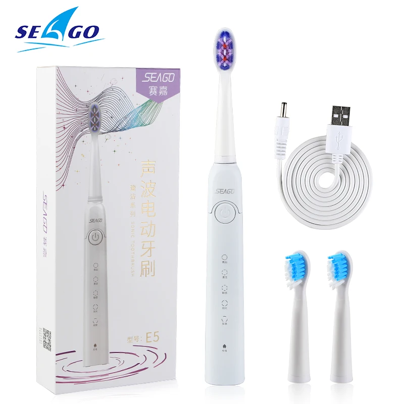 Sonic Electric Toothbrush Sonic USB Rechargeable 5 Modes Smart Ultrasonic Toothbrushes Travel case Oral Care 7pcs brush heads Sonic Electric Toothbrush Sonic USB Rechargeable 5 Modes Smart Ultrasonic Toothbrushes Travel case Oral Care 7pcs brush heads