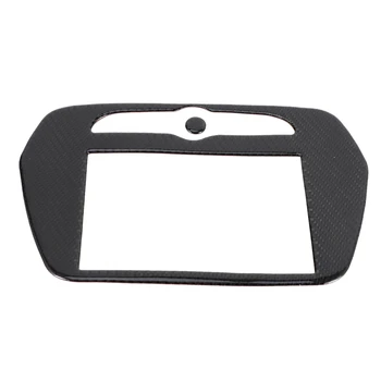 

New Carbon Fiber GPS Navigation Panel Frame Cover Trim Kit For Chevrolet Camaro 2017-19