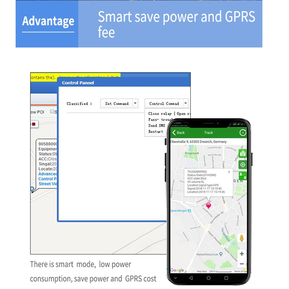 TK306 OBD gps отслеживающее устройство GSM отслеживающее устройство автомобиля Микро батарея gps локатор для трекера