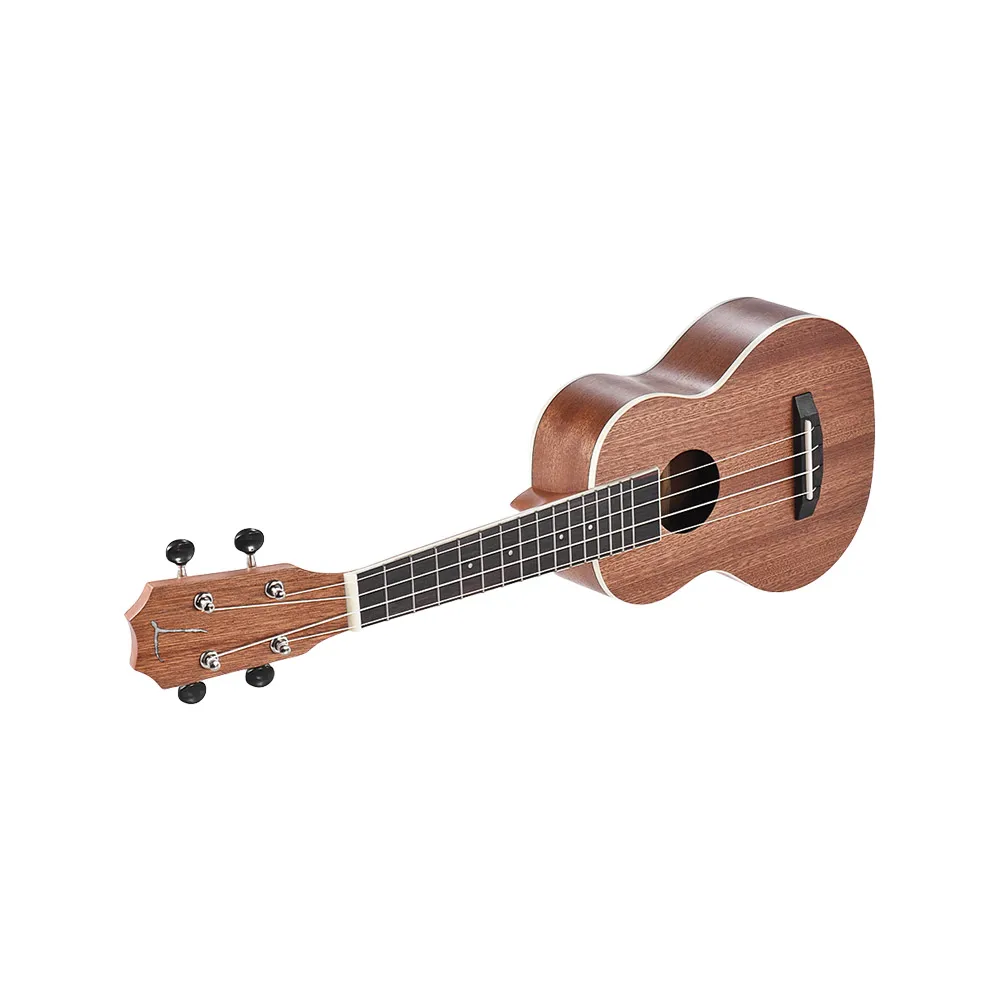 TOM TUS-200B 2" Акустическая сопрано укулеле Ukelele Uke комплект Sapele Дерево с сумкой для переноски ремень струны клип-на тюнер очистки