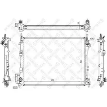 Радиатор системы охлаждения Opel Vectra/Signum 2.0/2.2 03 STELLO