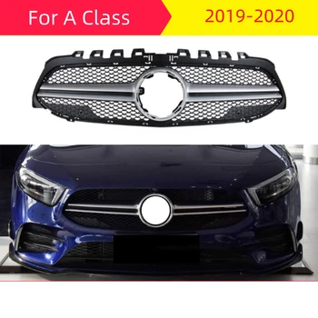 

Lsrtw2017 Car Amg Diamond Grille Front Bumper Racing Grill for Mercedes Benz W177 A200 A180 2019 2020 2021 Styling Accessories