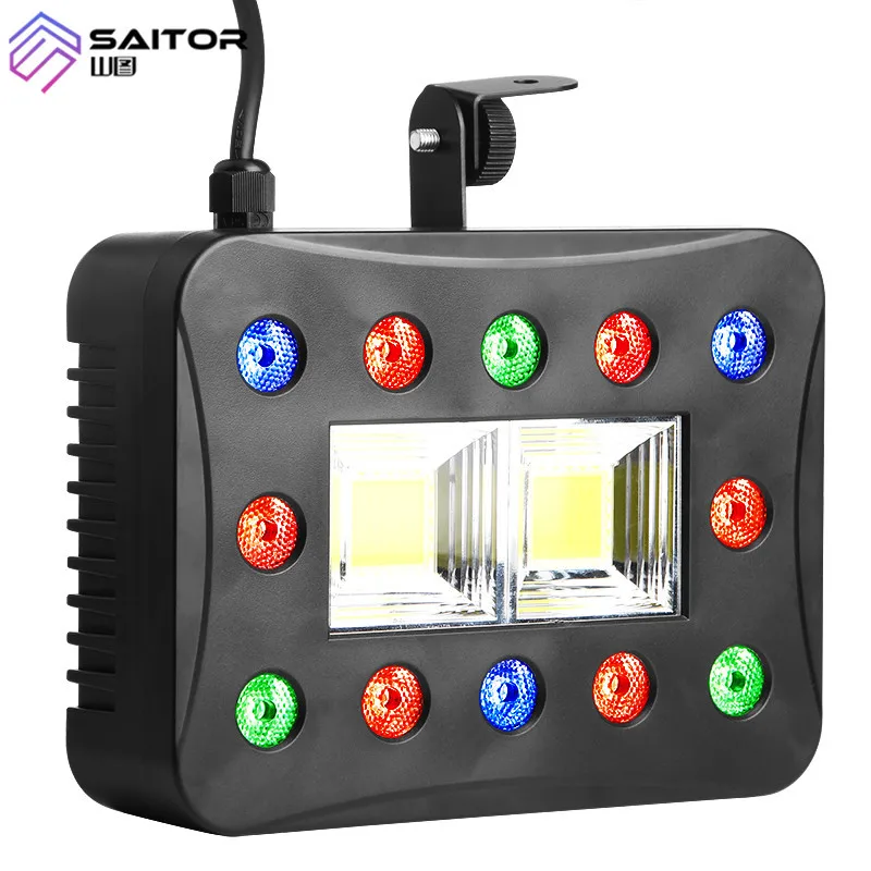 

New Style LED Stage Light 30W Strobe Lamp RGB + White Light Bar KTV Ambience Light Wedding Decorative Lights