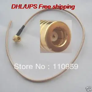 DHL/EMS Горячая 100 шт. SMB Женский прямоугольный обжимной для RG316 20 см Pigtail-A2