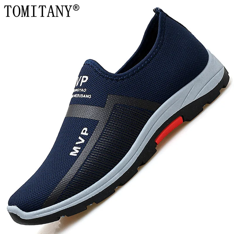 

Summer Mesh Men Shoes Lightweight Sneakers Men Fashion Casual Walking Shoes Breathable Slip on Mens Loafers Zapatillas Hombre