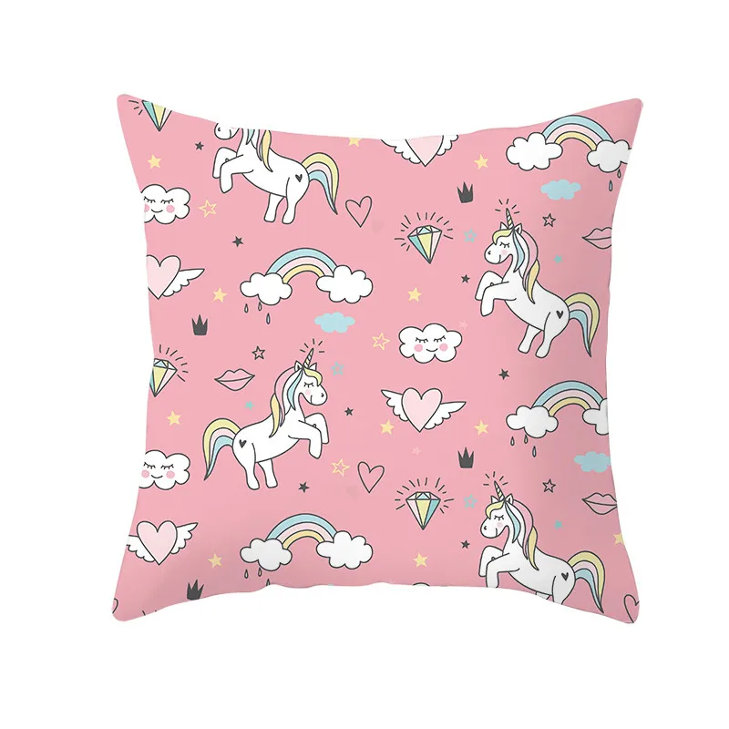 Fuwatacchi Dreamy розовые стильные чехлы на подушки рисунок Фламинго наволочка из полиэстера для домашнего дивана декоративная подушка - Цвет: PC10693