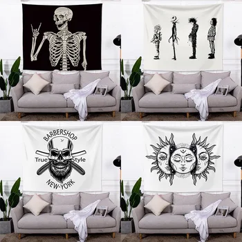 

Tapestry Skull hanging cloth Bohemia Home decoration tapestry New style tapestry sofa towel