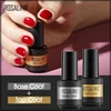 ROSALIND Gel Polish 7ML Top Coat UV Lamp Gel Soak Off Reinforce Long Lasting Nail Art Manicure Gel Lak Varnish Primer Lacquer 2