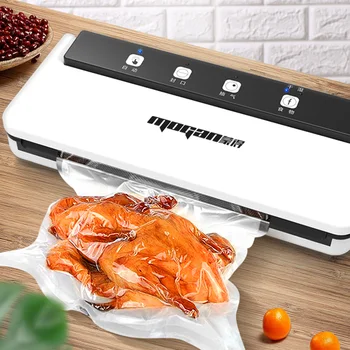 

Electric Best Vacuum Sealer Packaging Machine For Food Saver Vacuum Sealer With 10 pcs Bags Food Sealing machine 220V 110V