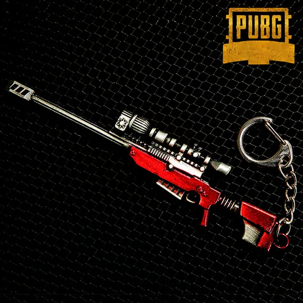 Vicney популярная игра PUBG игрок брелок джедай пистолет выживания для мужчин крутой брелок бойфренда модный подарок AK47 брелок csgo - Цвет: 01