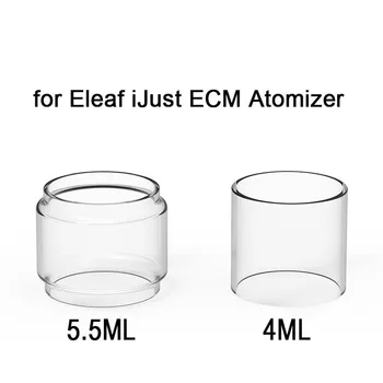 

3PCS Replacement Straight Bubble Glass TUBE for Eleaf iJust ECM Atomizer 4ML/4.5ML