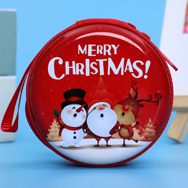 Christmas3 Лидер продаж, кошелек для монет с героями мультфильмов, Эльза, Анна, принцесса, чехол для ключей для девочек, кошелек, детский Снежная королева, гарнитура, сумка для монет - Цвет: Christmas3