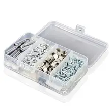 Портативный 6 сетки небольшой Запчасти Контейнер Чехол мастерство производство мобильного телефона Аксессуары Винты Организатор Ящик Контейнер элемент