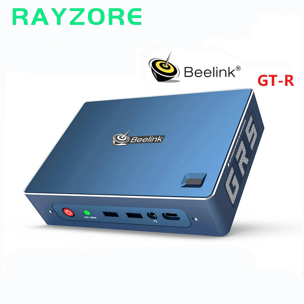 Beelink GTR AMD Ryzen 5 3550H 16GB/512GB 1TB WIFI 6 GTR MINI PC Windows 10 HDD 4K Interacción de voz inteligente computadora Juegos de PC