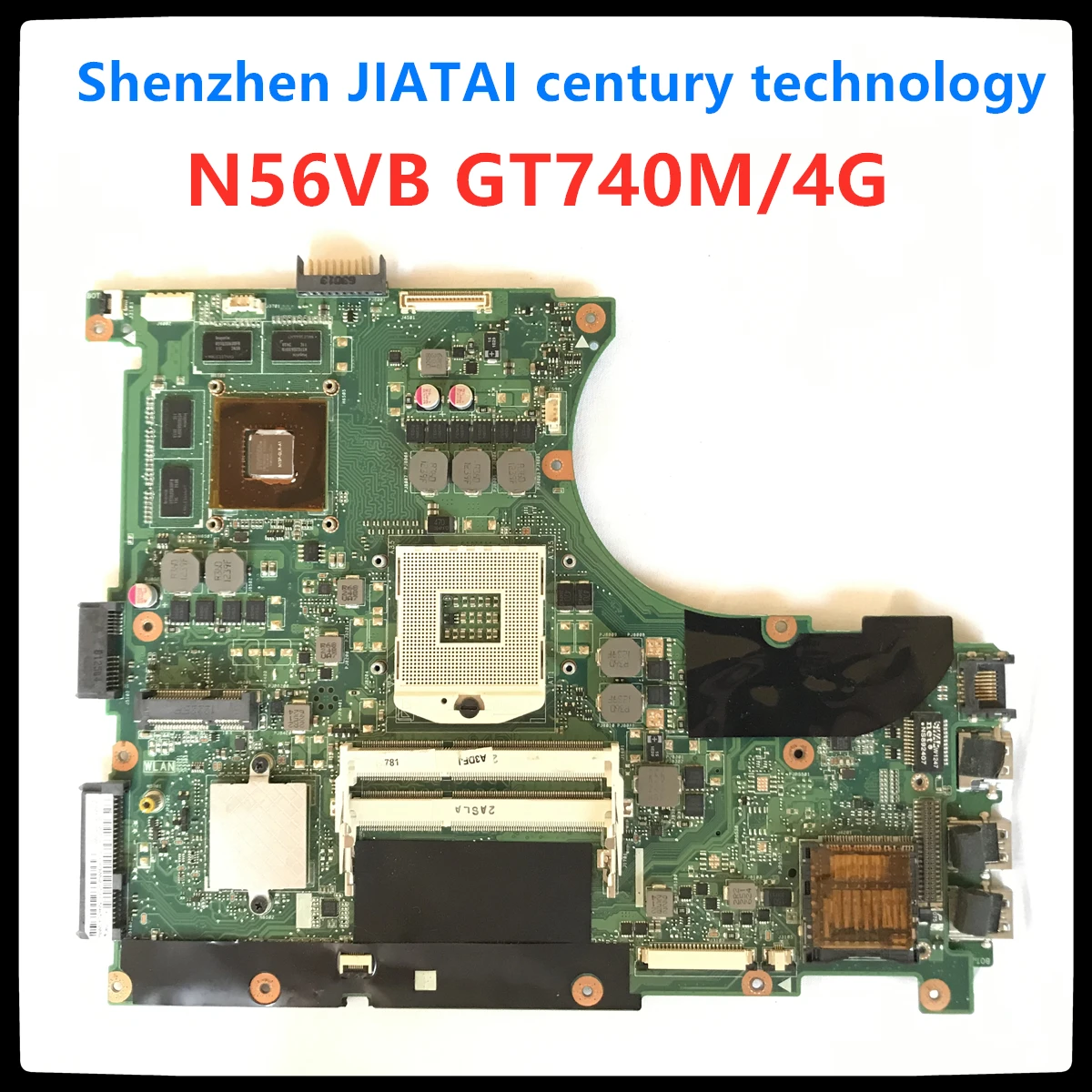 

N56VB Motherboard For ASUS N56V N56VZ N56VJ N56VV N56VB N56VM Laptop motherboard N56VM GT740M REV 2.3 Mainboard 100% Tested