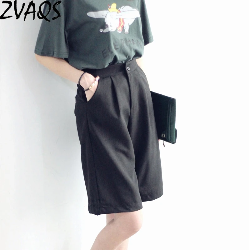 2020 Summer Loose Knee length Pants 