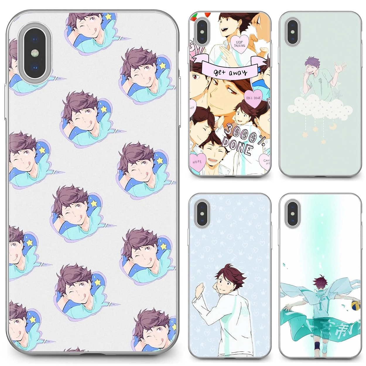For Xiaomi Mi5 Mi5S Mi6 Mi3 Mi4 Mi4i Mi4C Redmi Note 2 3 3S 5 5A 6 6A Pro Silicone Phone Covers Haikyuu Anime Oikawa Tooru TOAKA | Мобильные