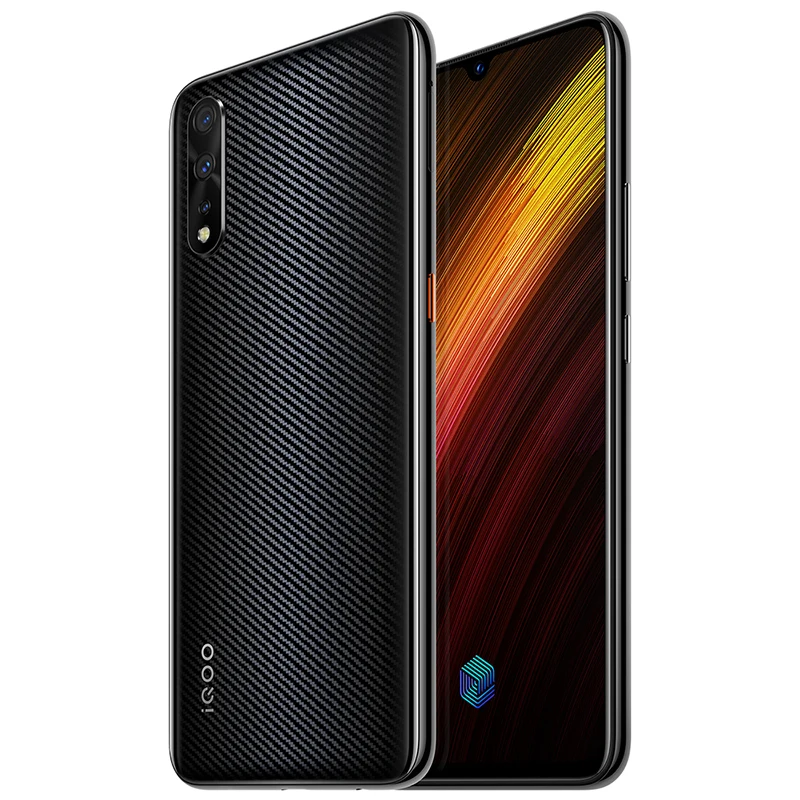 Vivo IQOO NEO 855 Sim бесплатный телефон Snapdragon 855 Android 9,0 6,3" Amoled 2340X1080 8 Гб ram 256 ГБ rom отпечаток пальца