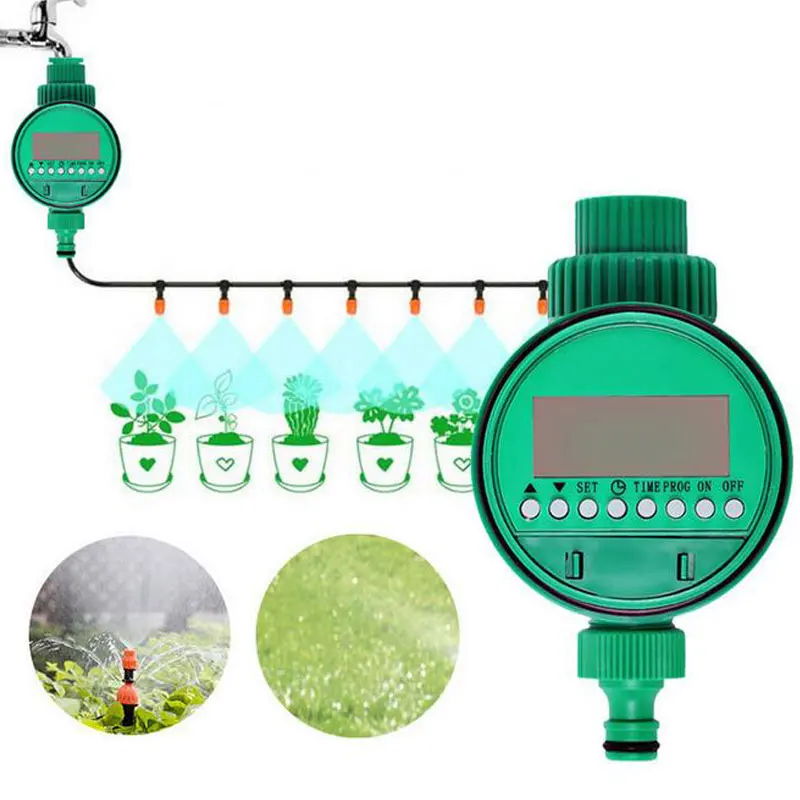

Automatic water timers Automatic Intelligent LCD Display Watering Timer Garden Water Timer Irrigation Controller System