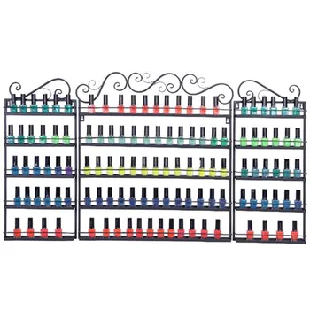 

[US-W]5 Tier Metal Nail Polish Display Organizer Wall Rack Holder