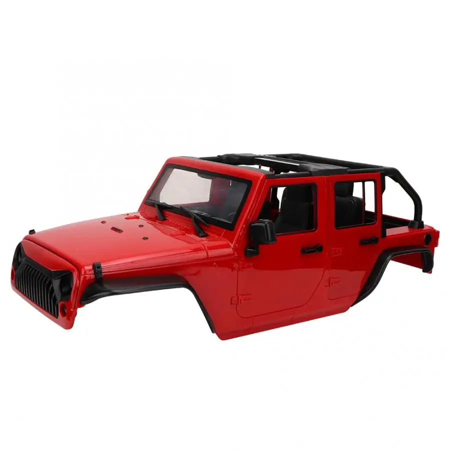 

Hot Unassembled Kit RC Track Vehicle Body Shell with Front Bumper Fits for Axial SCX10 SCX10II 90046 90047 313mm Wheelbase Car s