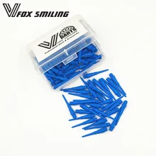 Fox Smiling 100 шт. электронные мягкие наконечники для профессиональной Дротика 25 мм 2BA синий
