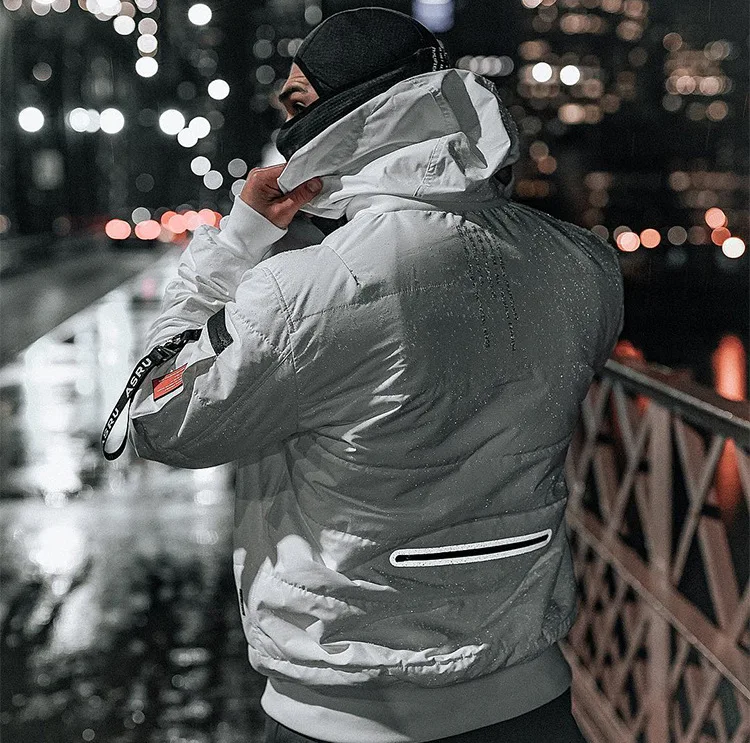 Зимняя куртка мужская теплая Повседневная парка хлопок стоячий воротник зимние пальто Мужская на подкладке верхняя одежда 3XL