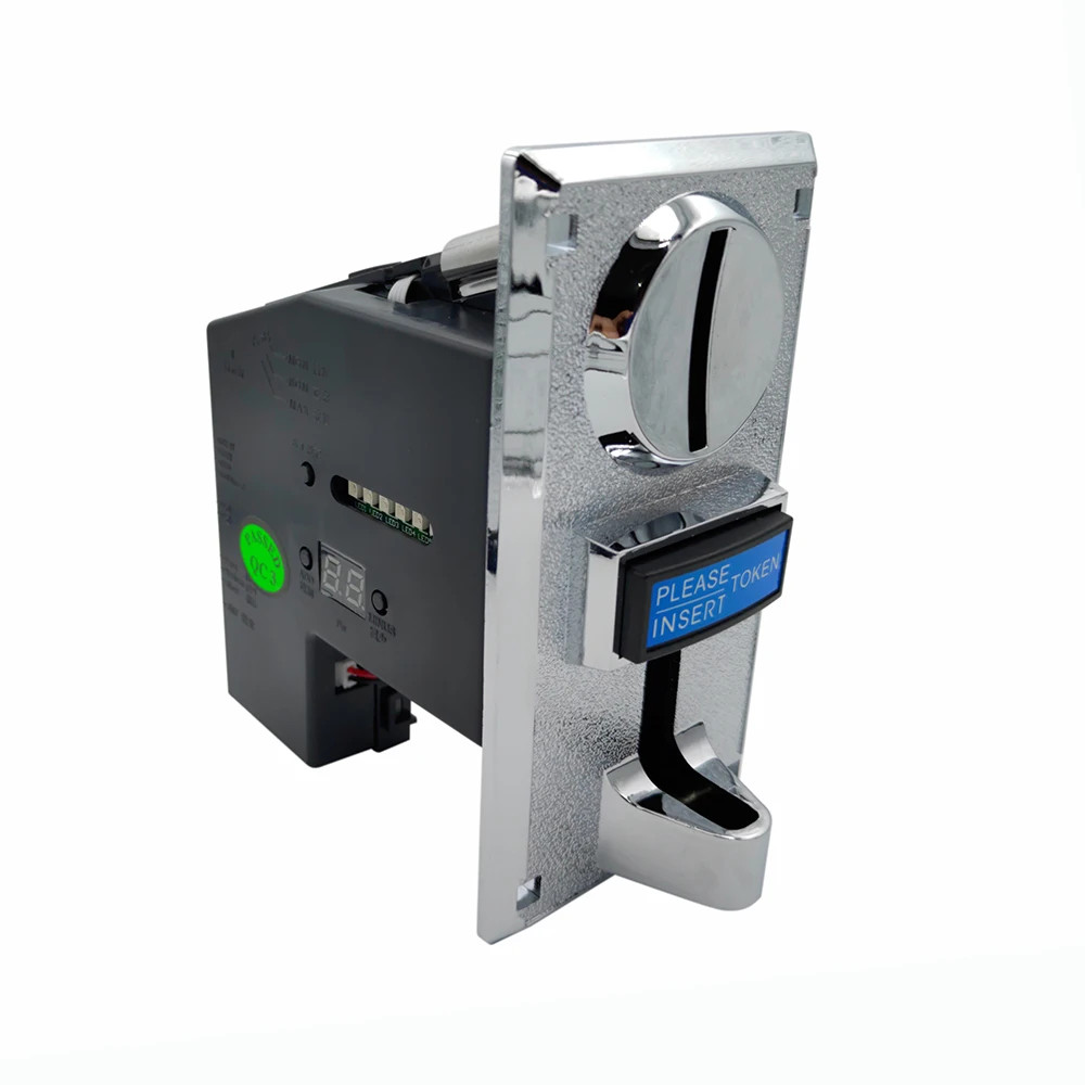 Multi Coin Acceptor Electronic Roll Down Selector Mechanism Vending Machine Arcade Game | Спорт и развлечения